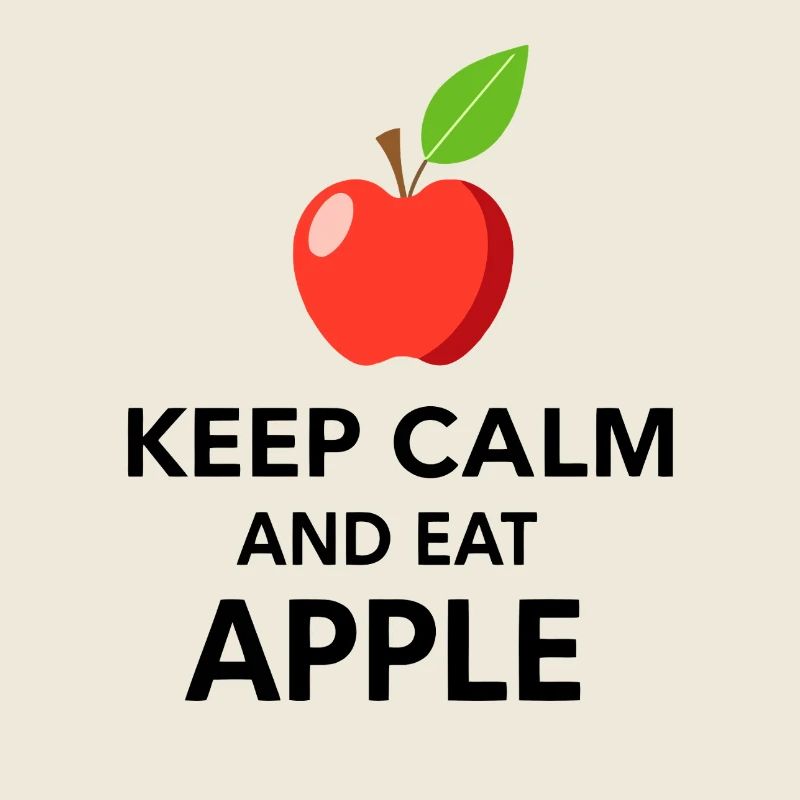 Keep Calme, Mange des pommes