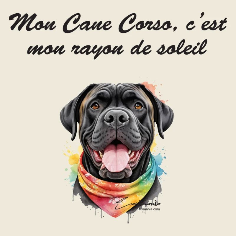 Cane Corso rayon de soleil
