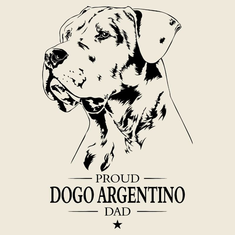 Dogo Argentino Dad Hunde Hund Wilsigns