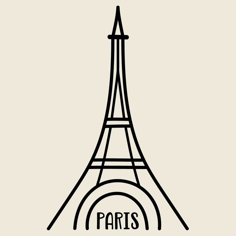 Paris mit Eiffelturm