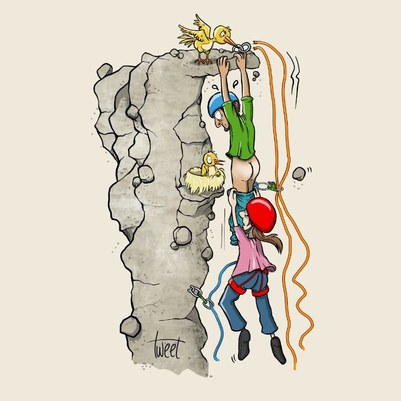 Hilfe! - Kletterpärchen in prekärer Situation