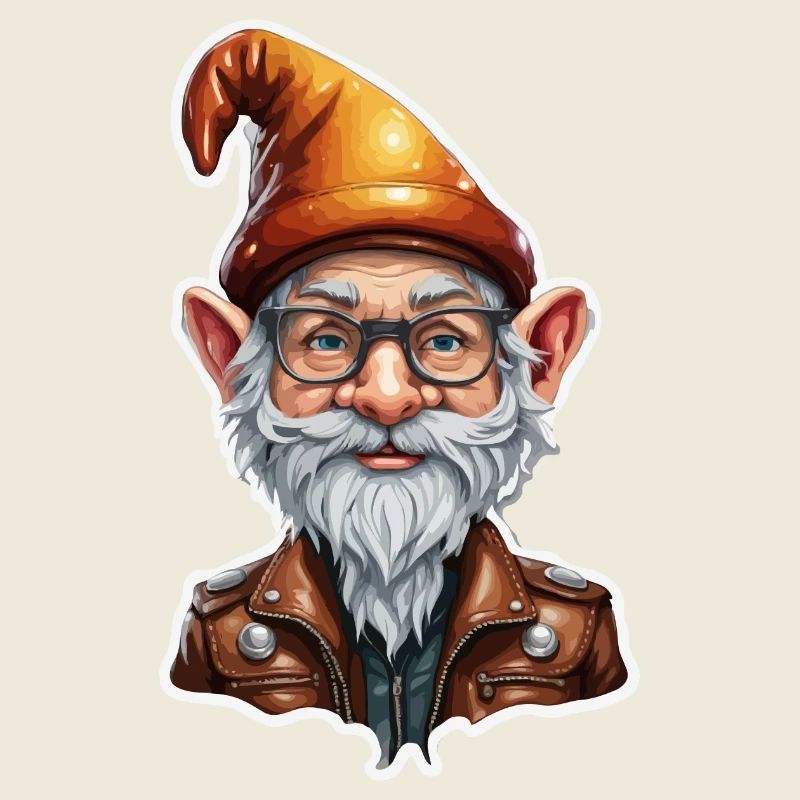 Gartenzwerg / Märchenland / Kobold / Gnom / Logo