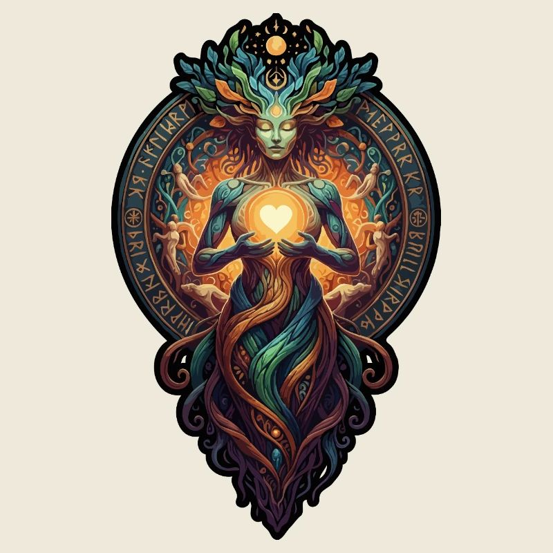 Cœur lumineux