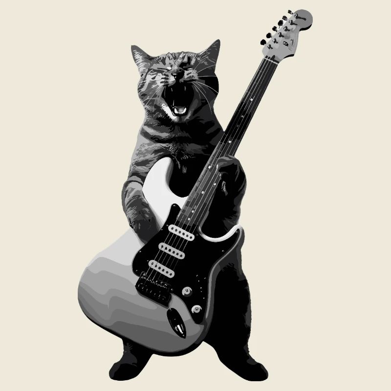 Rock Cat - Electric Guitar Music