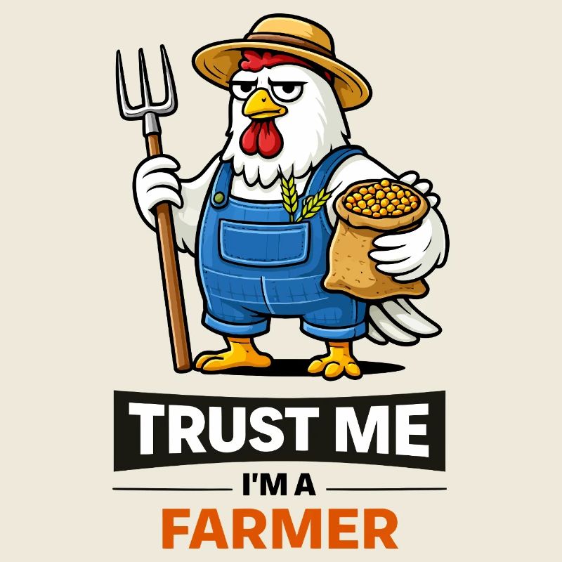 Imagine de poulet fermier Trust Me