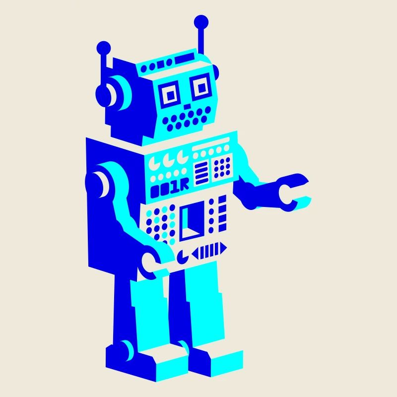 retro robot roboter