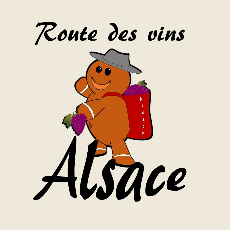 Route des vins Alsace Vendangeur