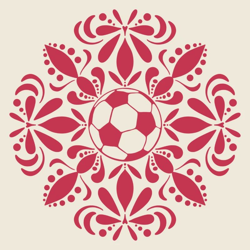 Fußball Mandala