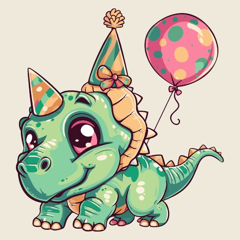 dinosaure tricératops anniversaire bébé