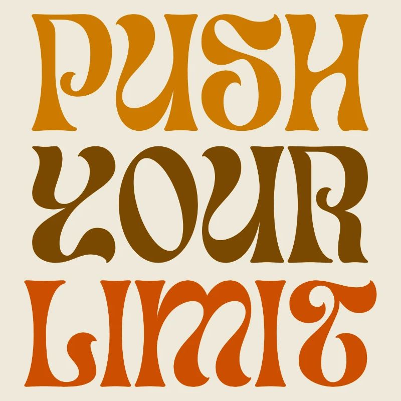 Push Your Limits Motivational Design