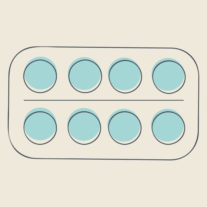 Paquet de pilules médicamenteuses