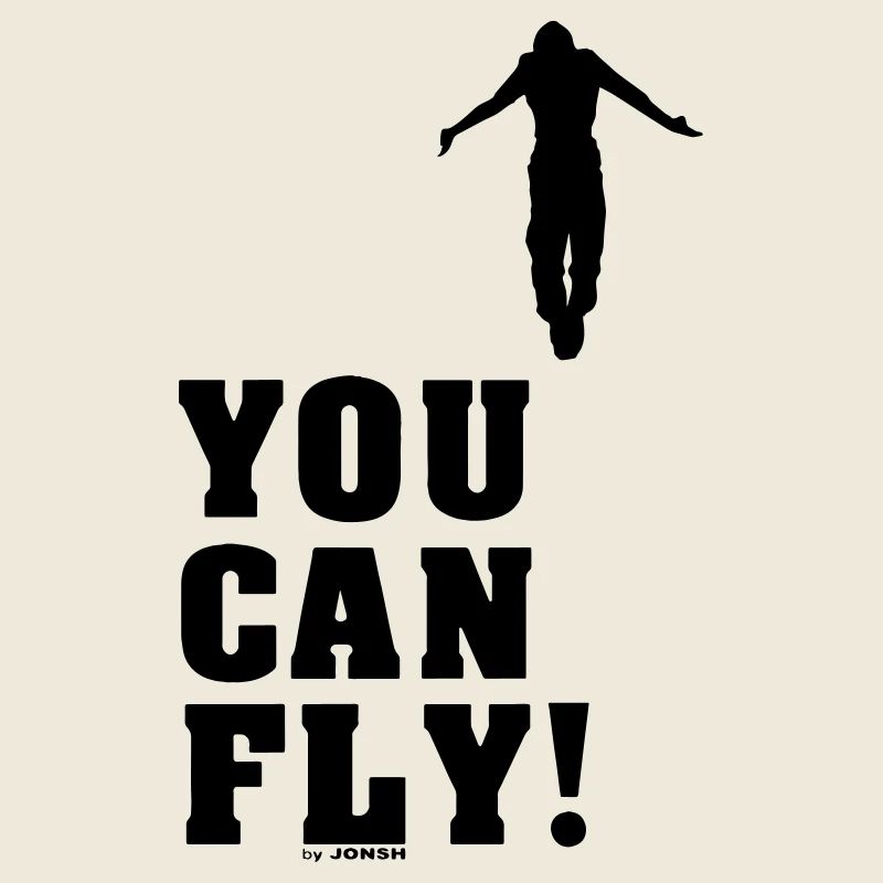 you can fly high BLACK