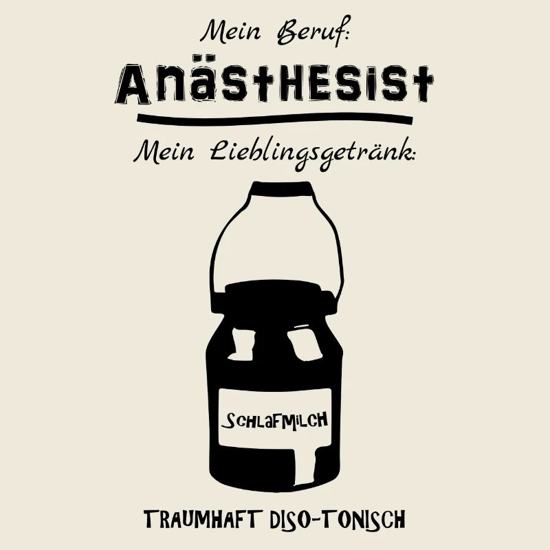 La boisson de l'anesthésie