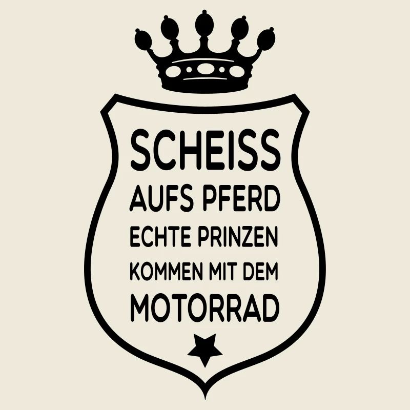 Echte Prinzen kommen mit dem Motorrad