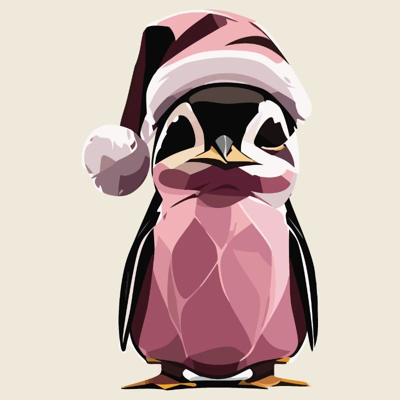 Pingouin de Noël