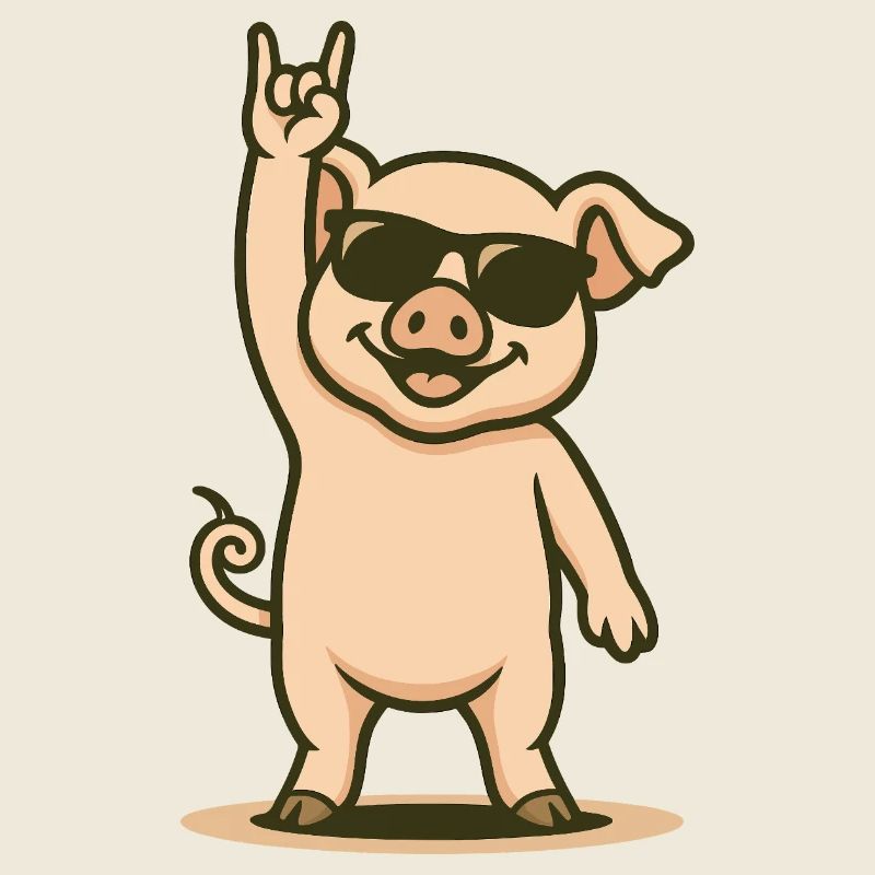 Jupe de cochon avec style
