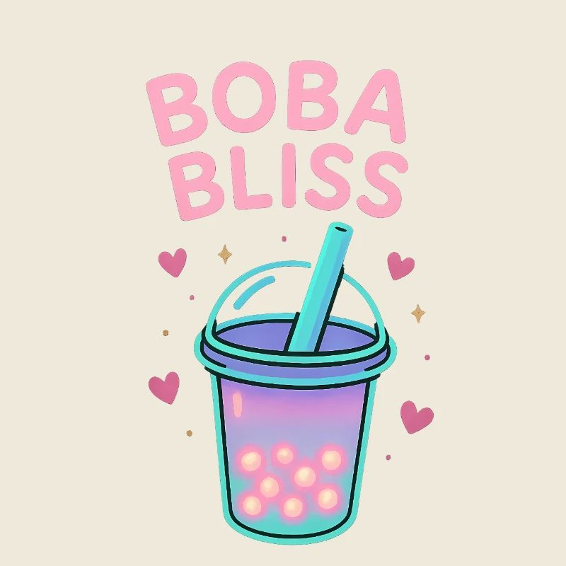Boba Bliss Pastel Mug
