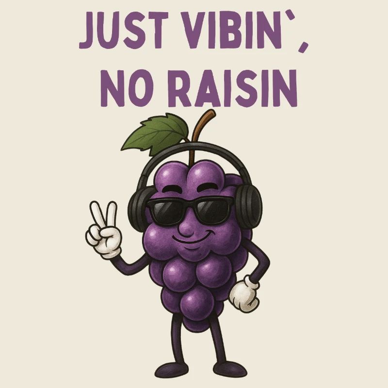Vibrating grape with headphones