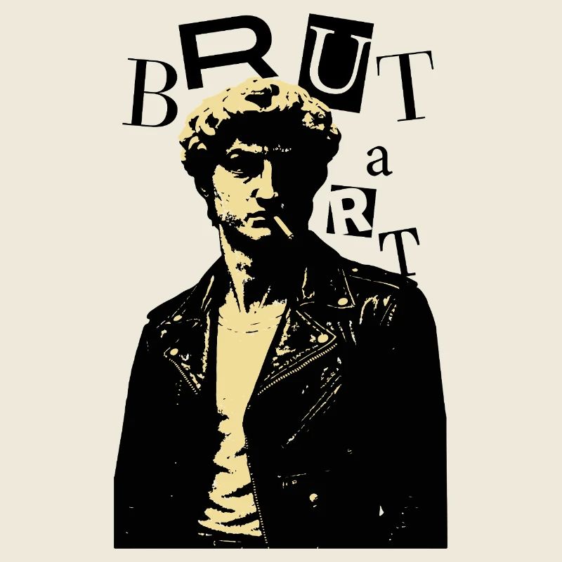 David Michelangelo Ikonen-Lederstatue