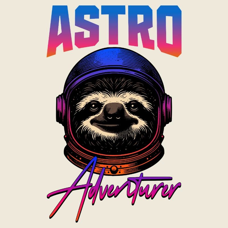 Faultier Astronaut