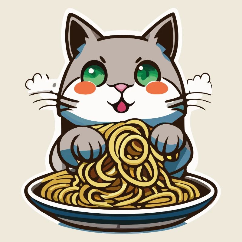 katze nudel