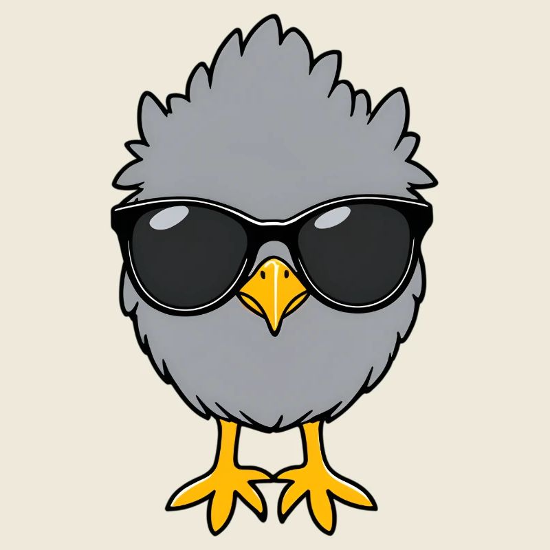 Chill chicks with sunglasses