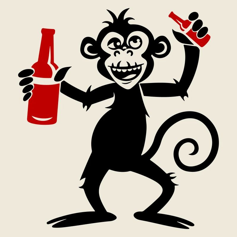 Affe Party Bier