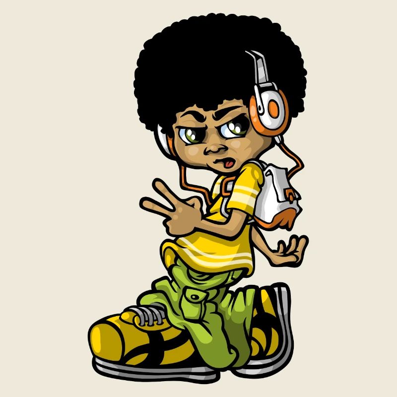 Weinlese-Hip-Hop-b-boy