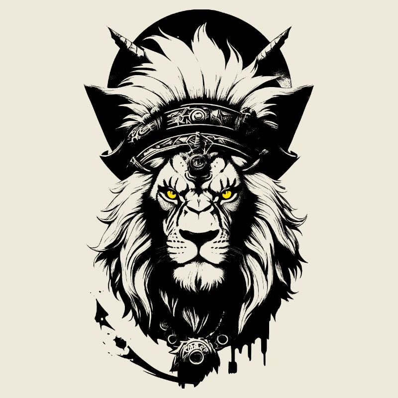 Stammes-Löwe
