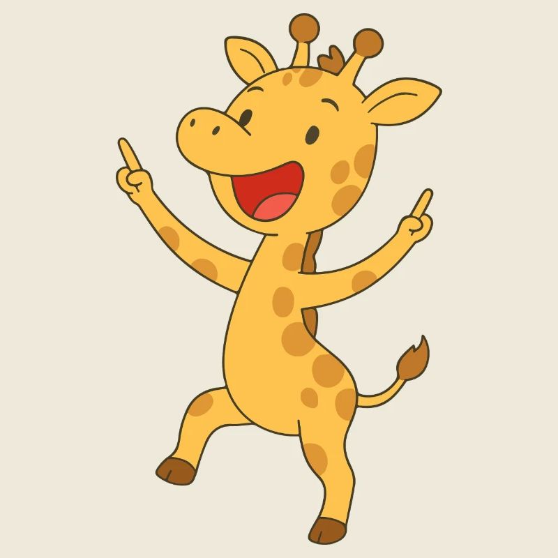 Gute-Laune-Giraffe