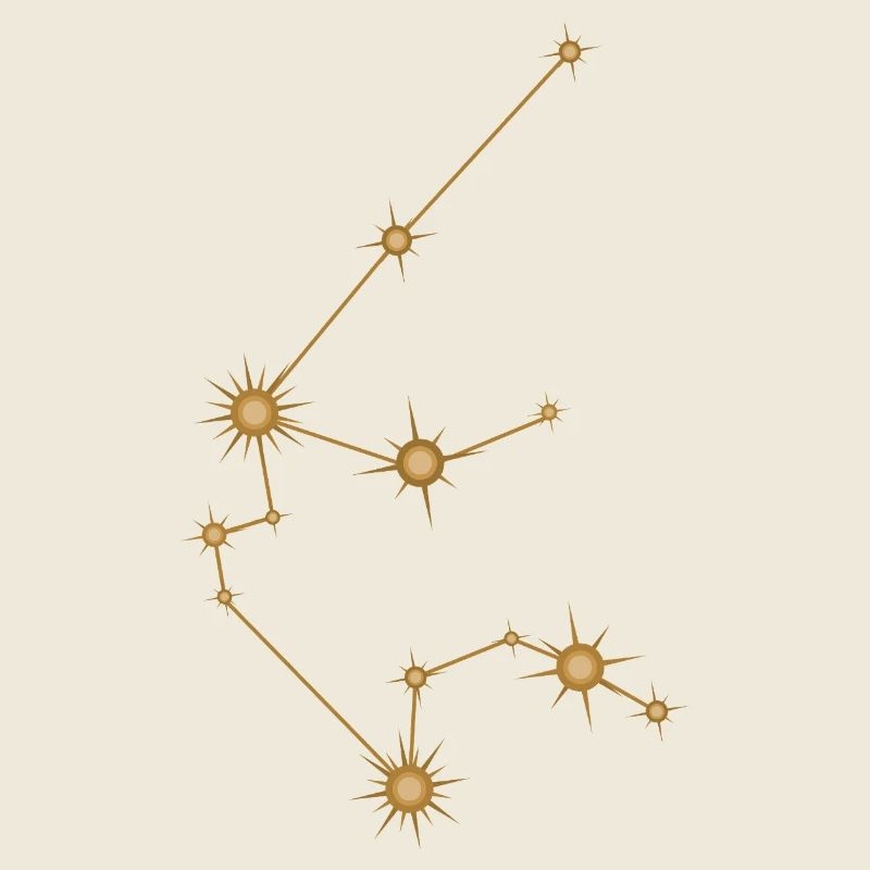 Sternbild Wassermann Sternzeichen Sternzeichen Gold