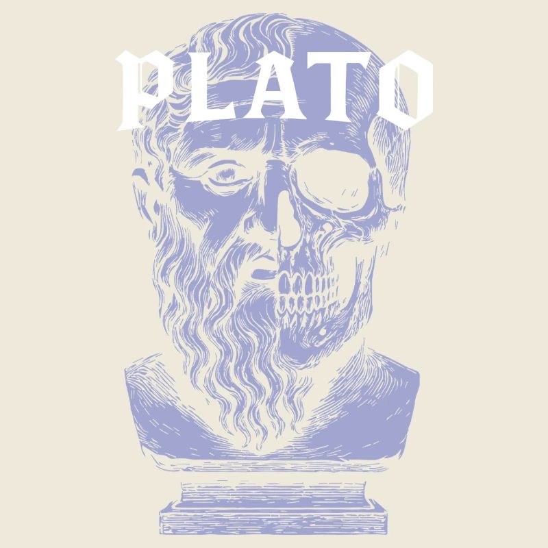 Platon Künstlerisches Schädeldesign