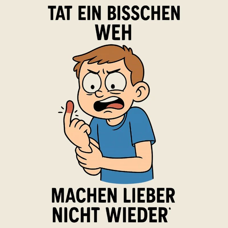 Ne souffre plus, garçon de dessins animés