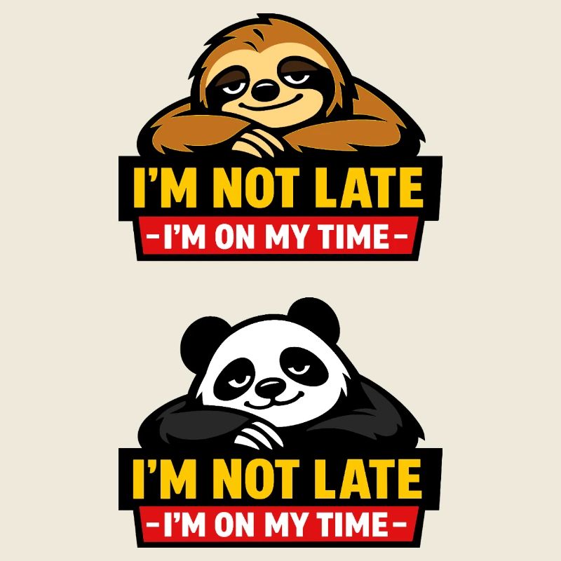 Nicht zu spät – Sloth Zeitgefühl