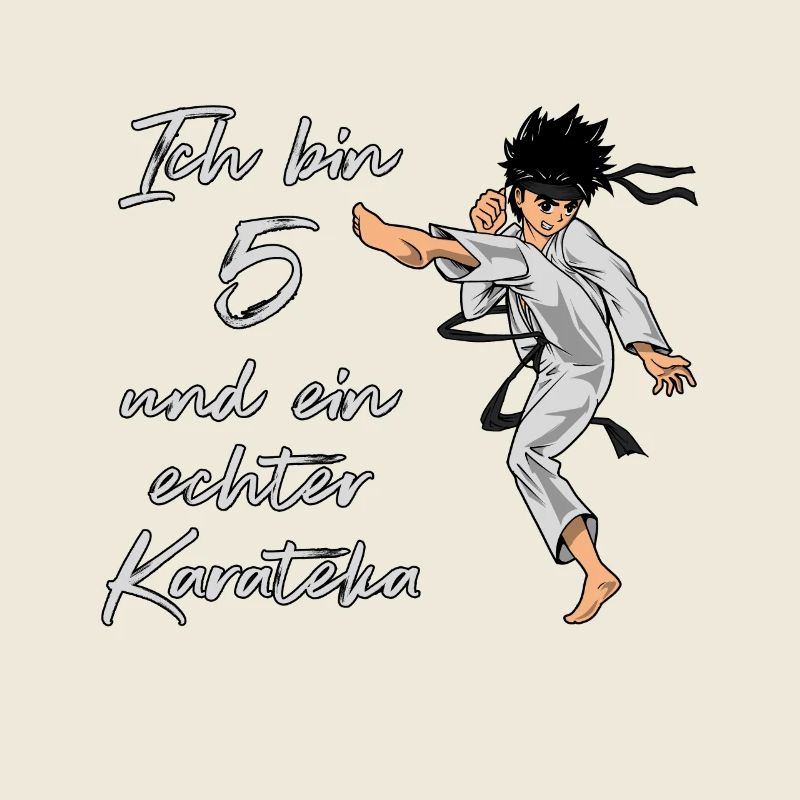 Ich bin 5 - Jungen Karate