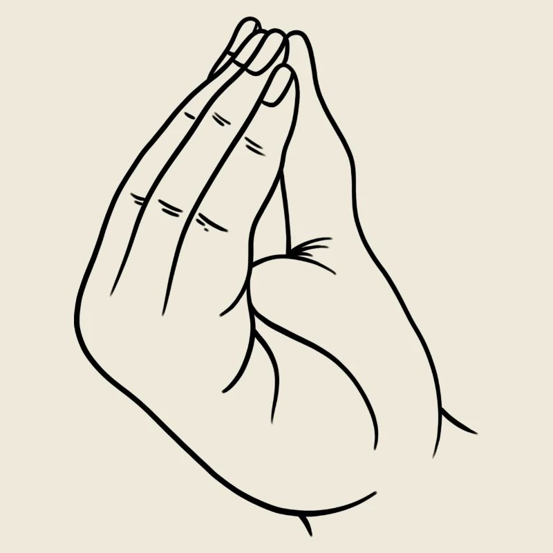 Geste italien de la main