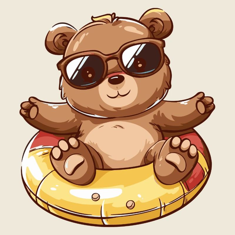 Bear Summer Comic