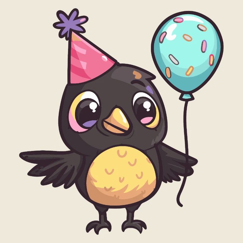 Corbeau Corbeau Anniversaire Bébé