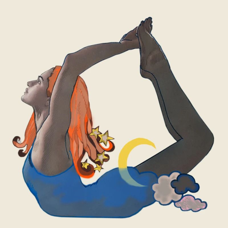 Flexibilité céleste Acrobaties nocturnes