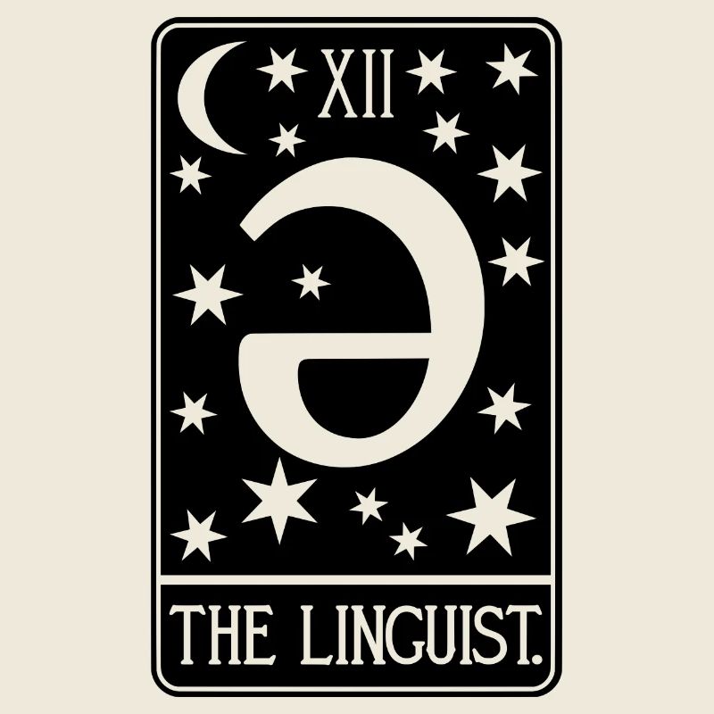 La carte de tarot linguiste