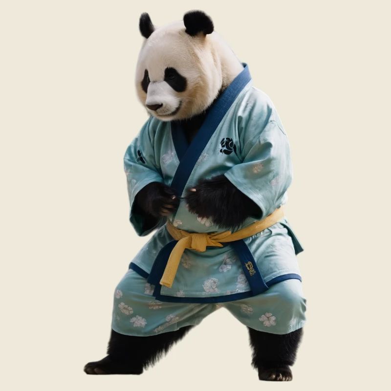 Panda sportif