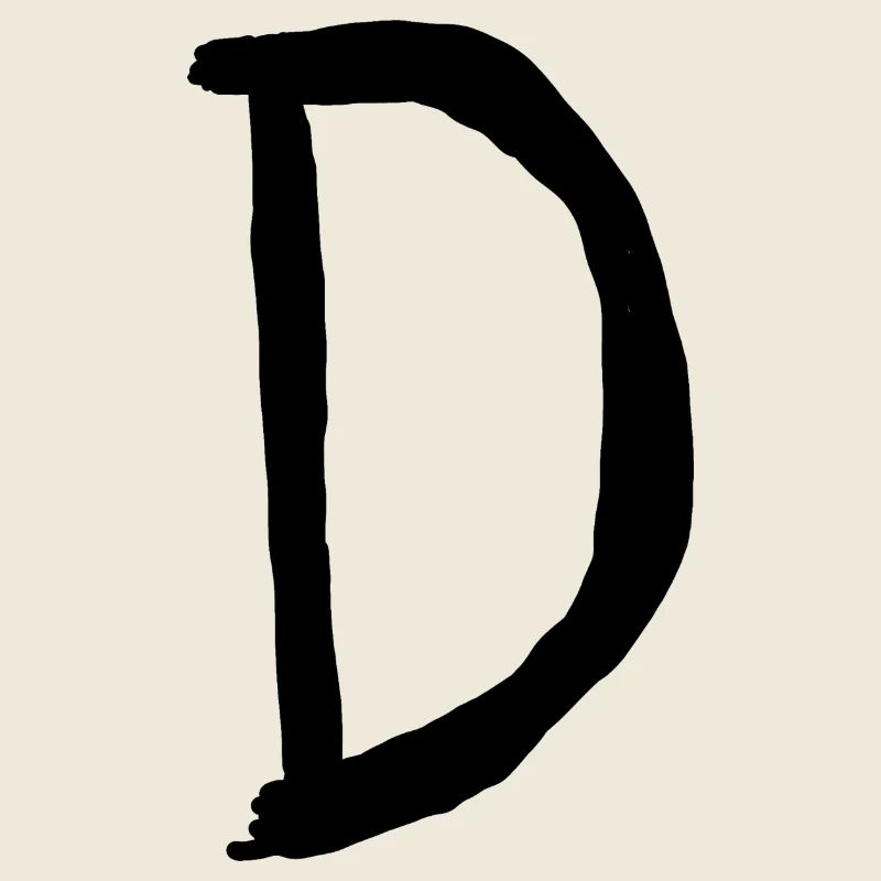 Buchstaben D