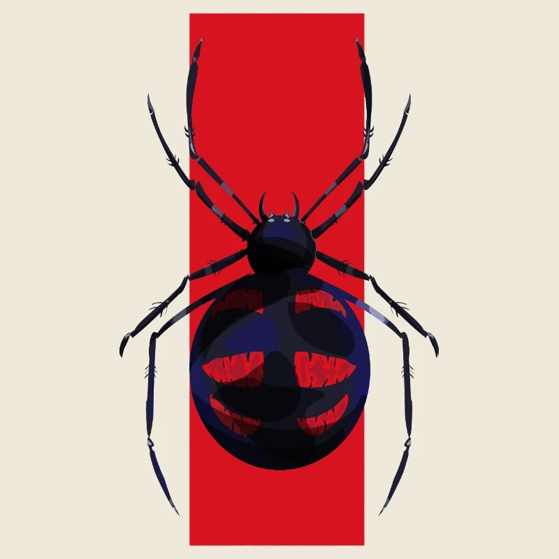 Gothic Spider Motif