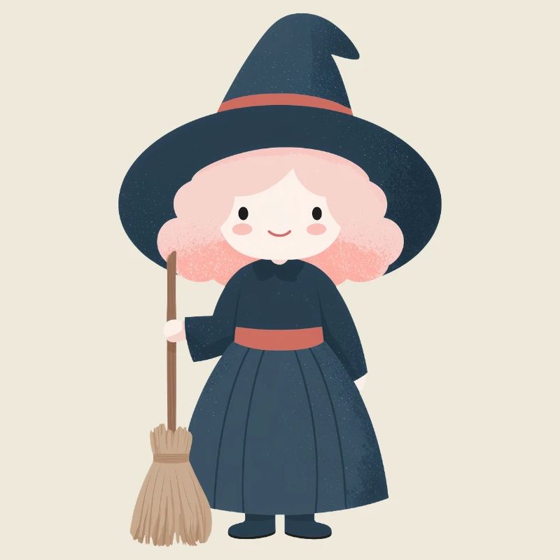 Halloween witch, kid style