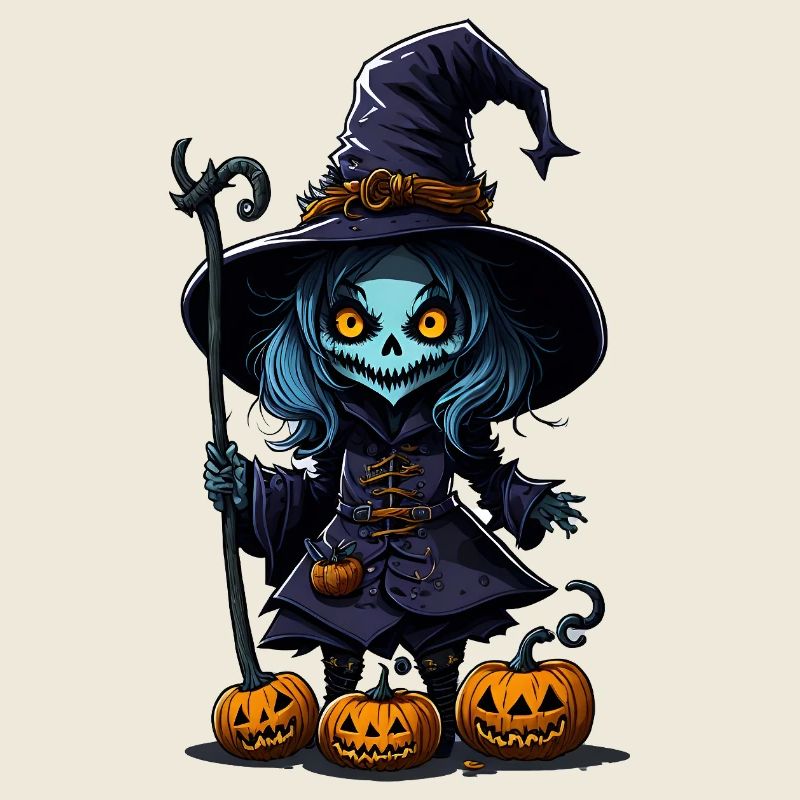 Halloween - Zombie - Horreur - Sorcière