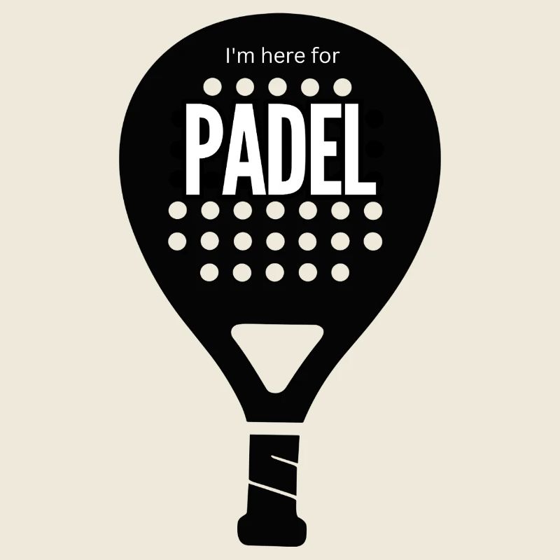 Padel Focus Motif Sombre