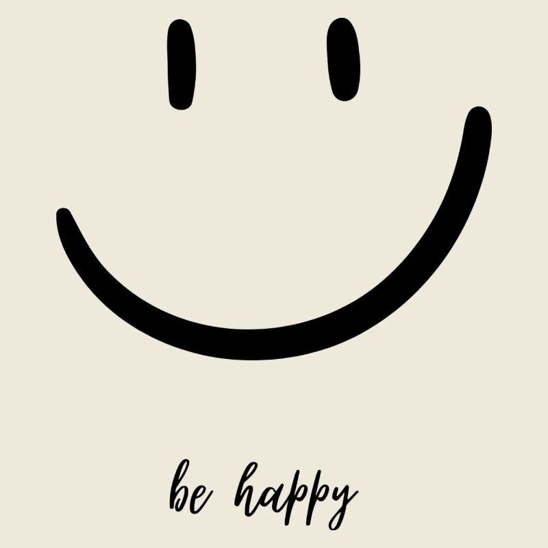 Lachendes Gesicht , sei glücklich , be happy
