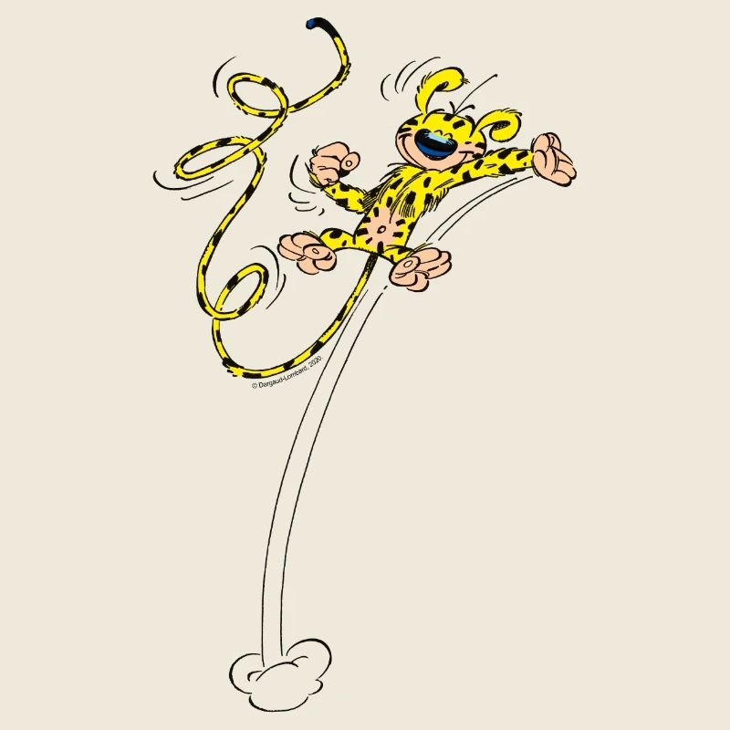 Marsupilami Springt Am Höchsten