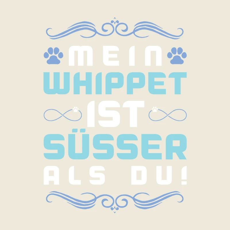whippet hund spruch