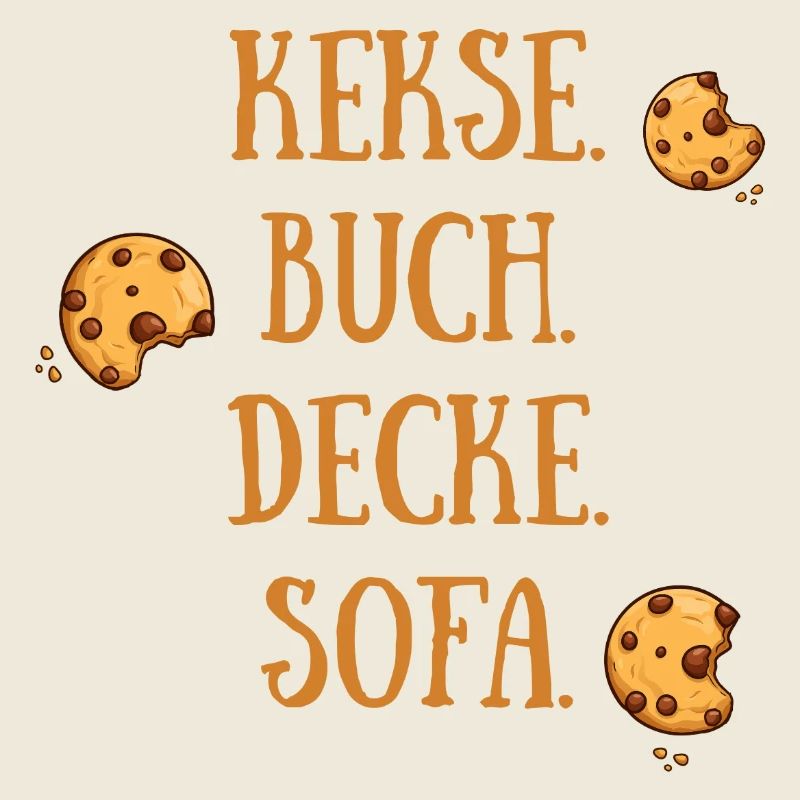 Kekse Buch Decke Sofa